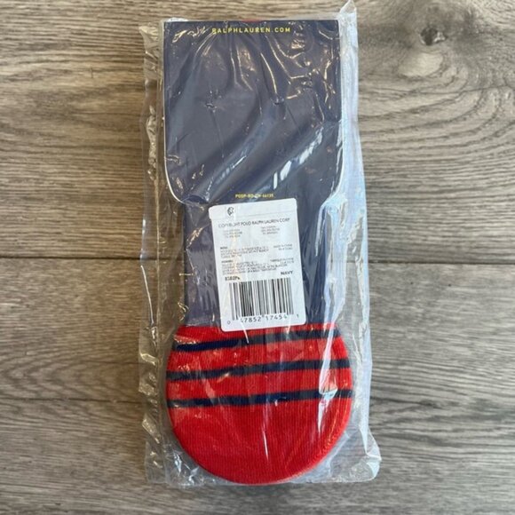Polo Ralph Lauren Men’s Dress Liner No Show Socks Stripe New In Bag 3 Pack - Picture 2 of 8